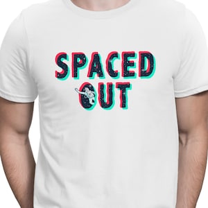 Trippy Space T-Shirt: Spaced Out Psychedelic Astronaut Tee