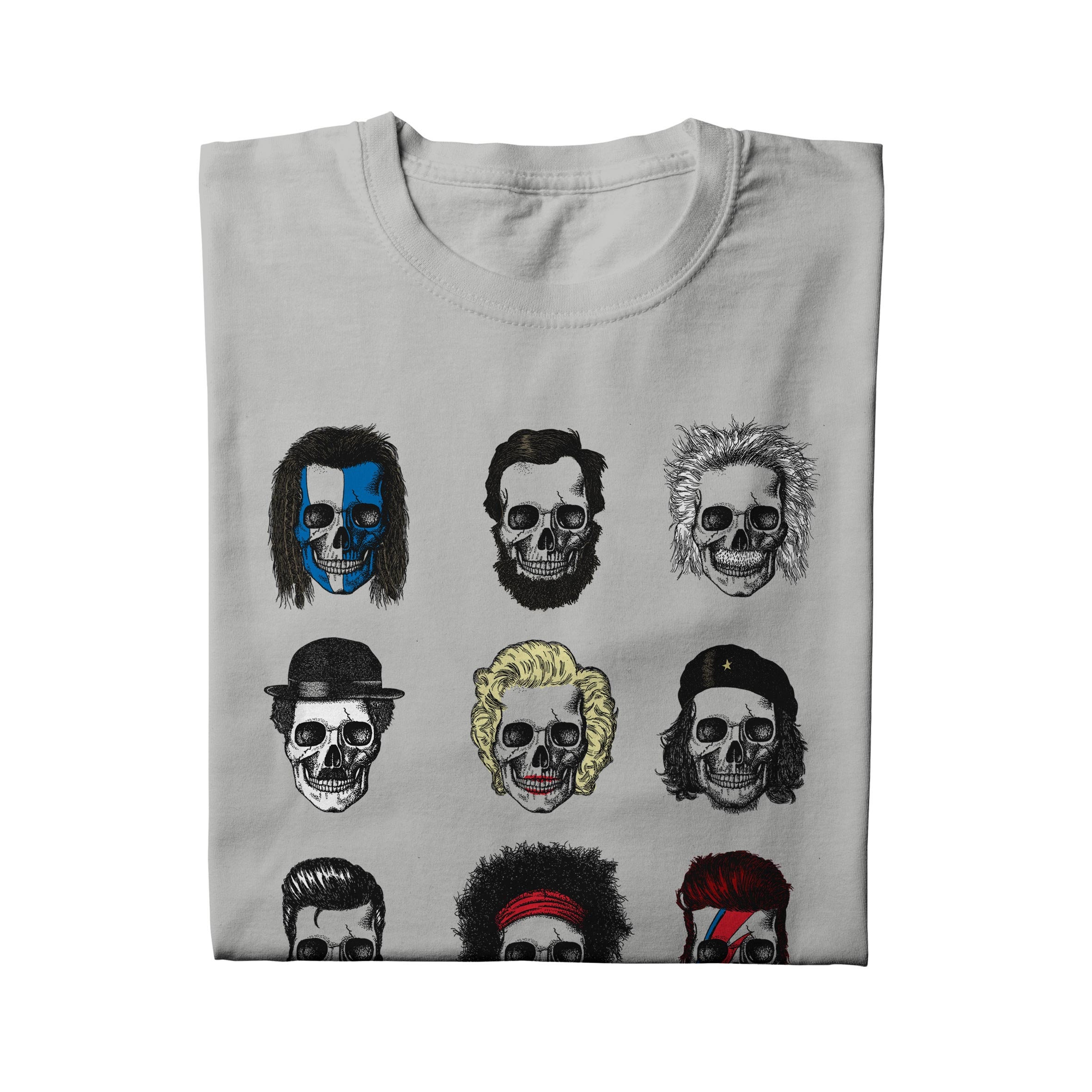 Camisetas calaveras famosos hotsell