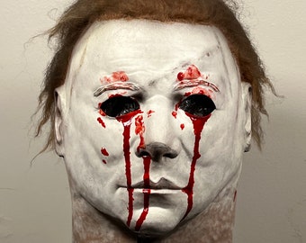 One Good Scare H2 Warlock Blood Gusher Michael Myers Mask ( MADE TO ORDER/ no returns refunds)