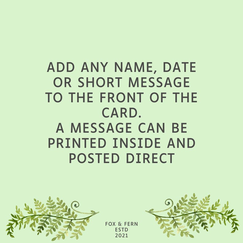 Personalised “You’re Going to Disney!” Announcement Card – 6x6 Premium Hammered 300gsm image 6