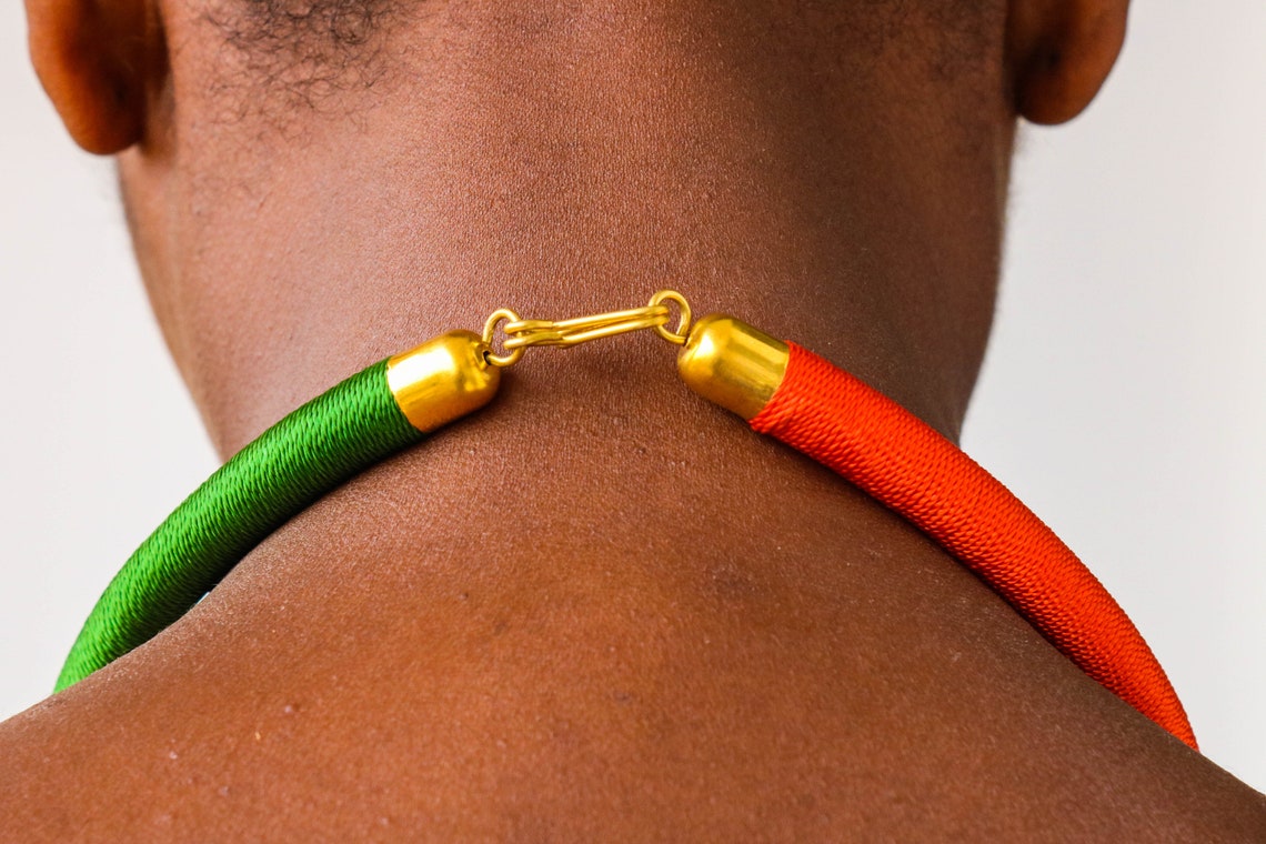 SALE African choker necklaceStatement necklace Tribal Etsy