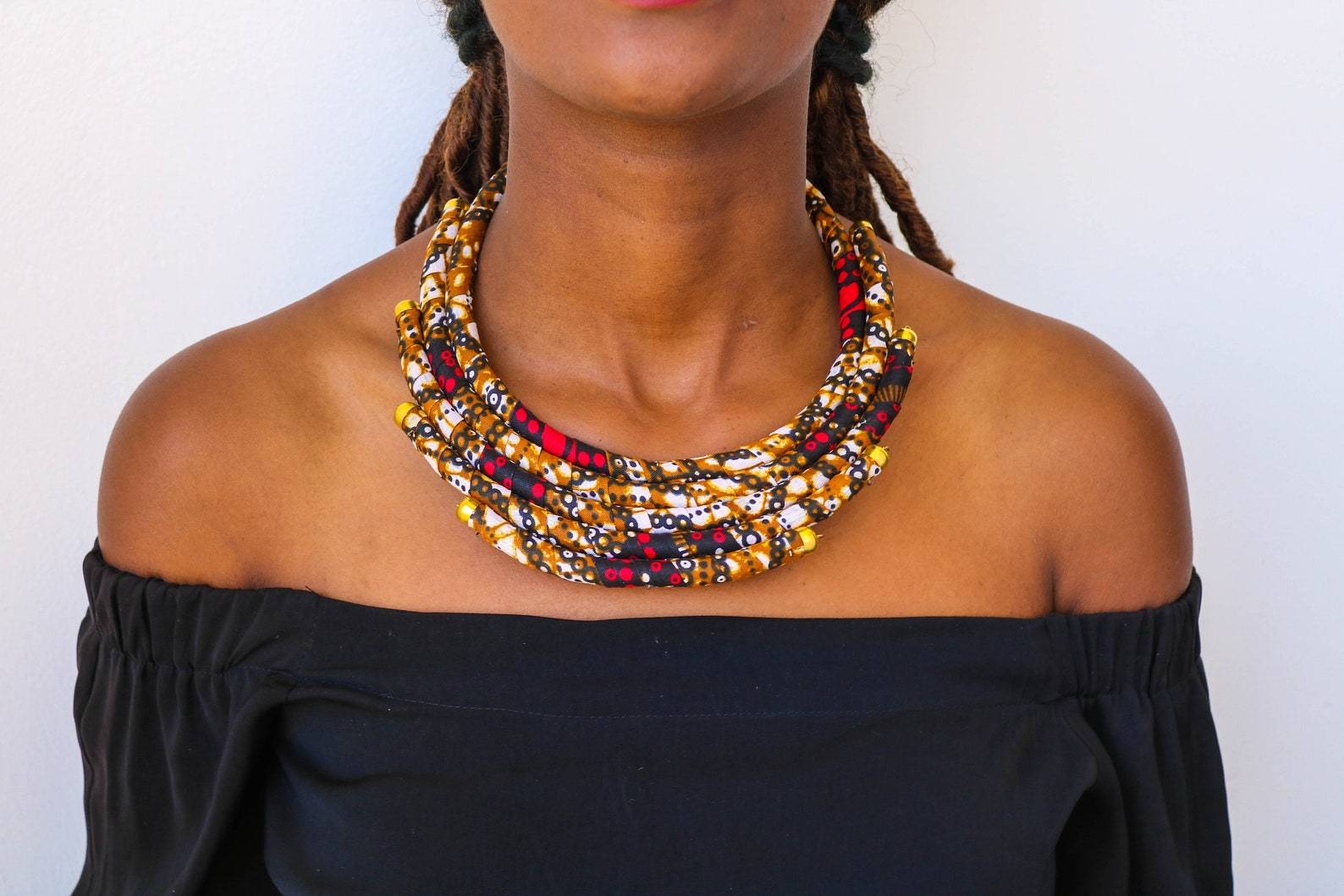 Ankara Neckpiece African Neck Collar Tribal Fashion African Etsy