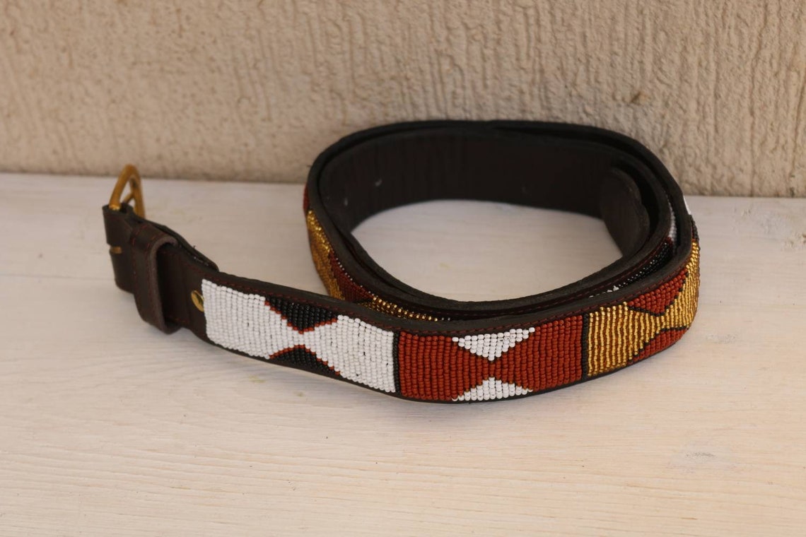 Maasai beaded belts African belts Handmade belts Women Etsy