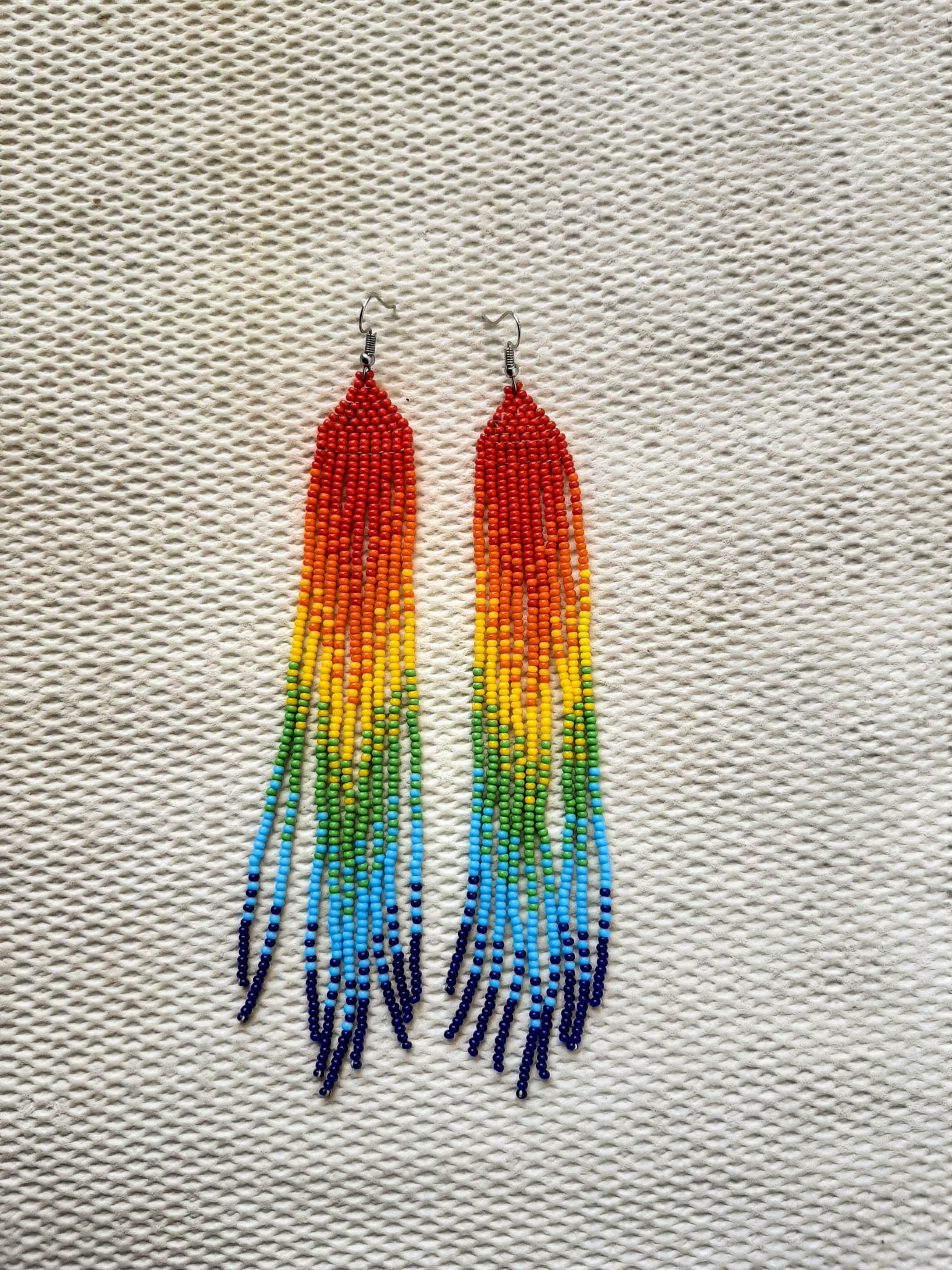 SALE African beaded earrings Zulu earrings Colorful Etsy