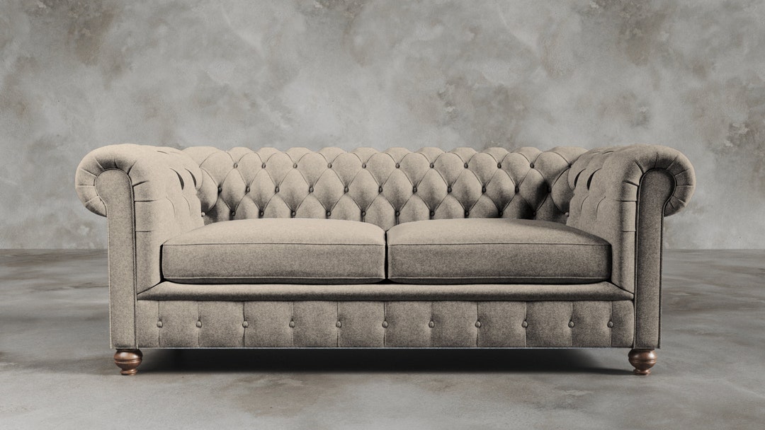 BRITISH HANDMADE CHESTERFIELD Sofa High Quality Comfortable Sofa