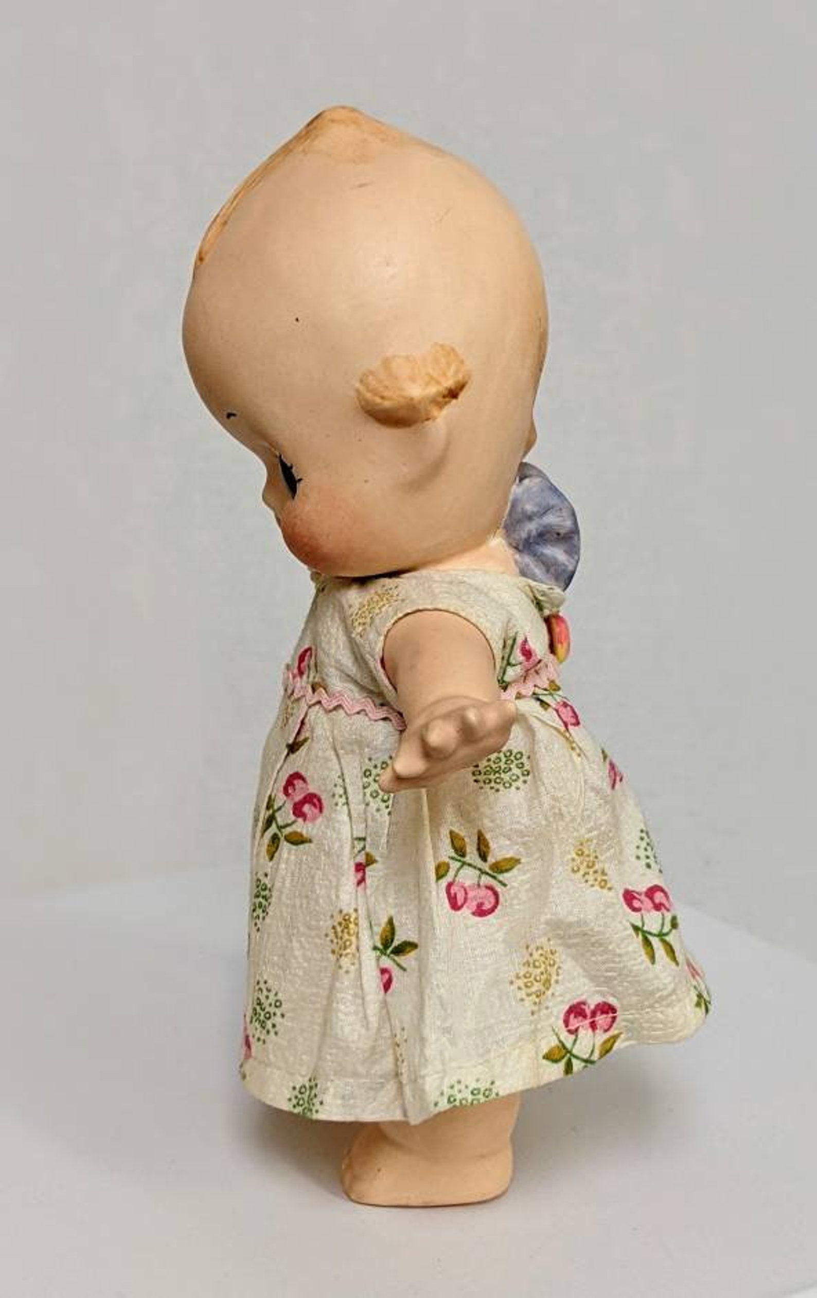 Vintage jointed bisque kewpie doll.Adorable unique kewpie doll Etsy