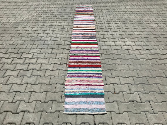 Runner Rug 52 X 2 Cm 1 7 X 12 3 Feet Kilim Etsy