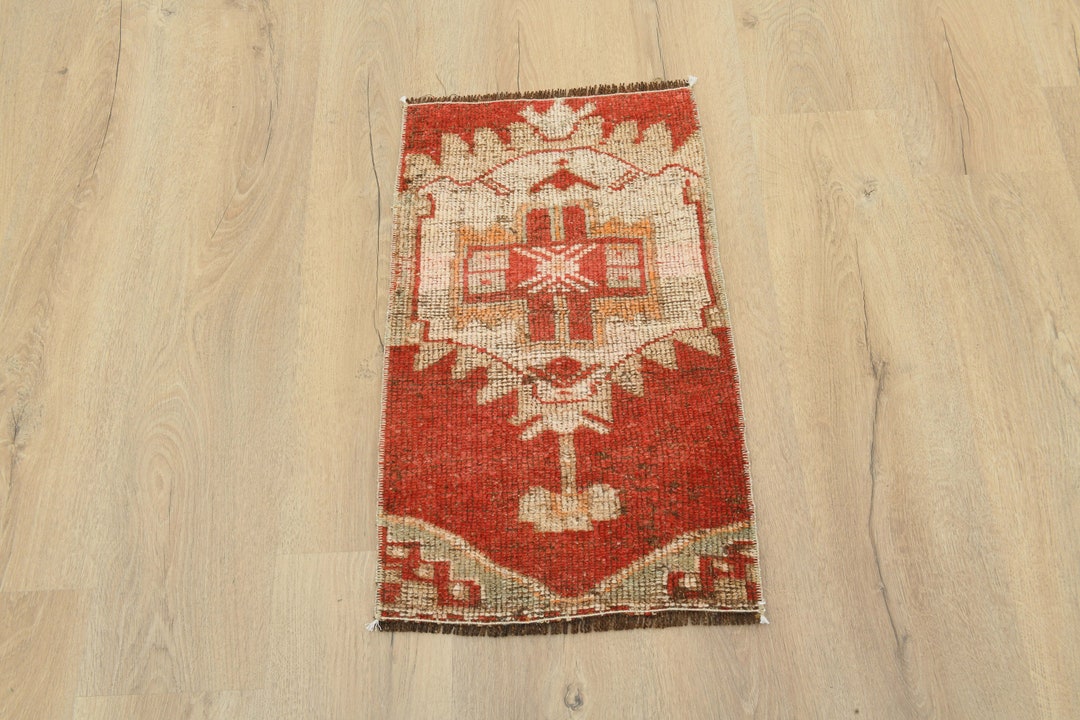 Doorway Rug,mini Turkish Rug,vintage Door Mat Rug,unique Small Rug ...