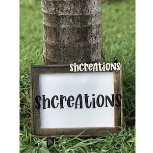 Maqueta de lienzo inverso / Signo de madera 8x10 / Maqueta de lienzo / Signo de paleta / Flat Lay / Fotografía de stock de producto con estilo / Rústico / Caribe