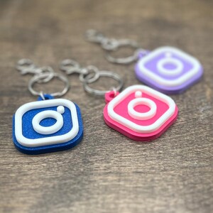 3D Social Media Nfc Schlüsselanhänger STL Datei, NFC-Schlüsselanhänger, 3D gedruckter Schlüsselring Stl, NFC-Stil Schlüsselanhänger Stl, 3D gedruckter Schlüsselbund Stl, 3D-Schlüsselring Stl