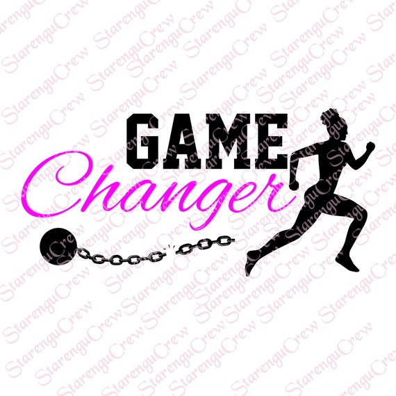 Download Game Changer Svg Png Black Girls Run Black Woman Running Etsy