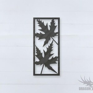 Maple Leaves in Frame
