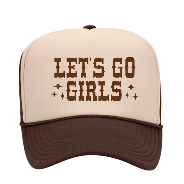 LET'S GO GIRLS // Calidad y precio inmejorables // Divertido // Trucker Hat // Gorra de béisbol