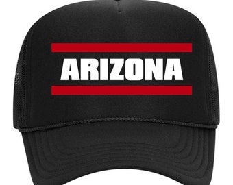ARIZONA Trucker Hat // Unbeatable Quality and Price // ARIZONA Football // CARDNELS // Desert Football