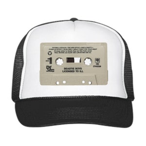 Beastie Boys Trucker Hat: License to ILL Cassette Tape Snapback