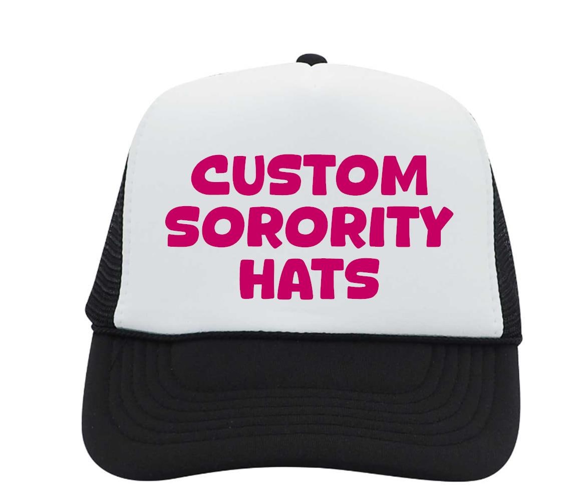 Custom Sorority Trucker Hat: Greek Life Baseball Cap
