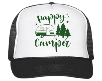 Happy Camper Hat - Etsy Australia