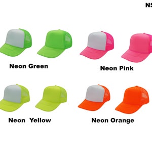 Custom Spring Break Party Trucker Hats // Unbeatable Quality and Price //Nick Names // Pictures // Quotes image 2