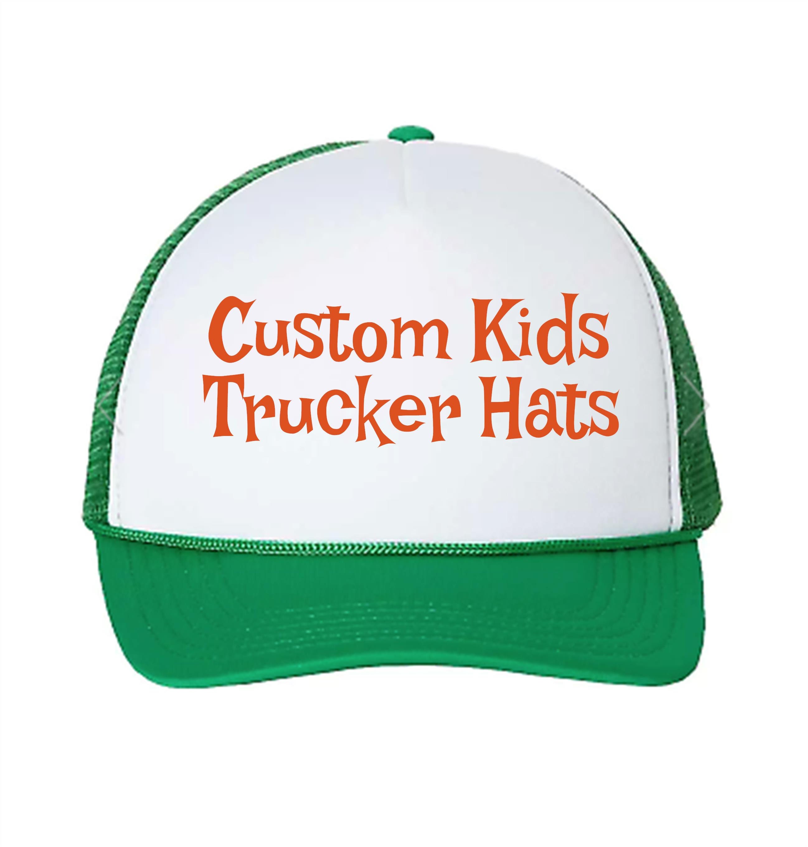 Hats Trucker Etsy Neon -