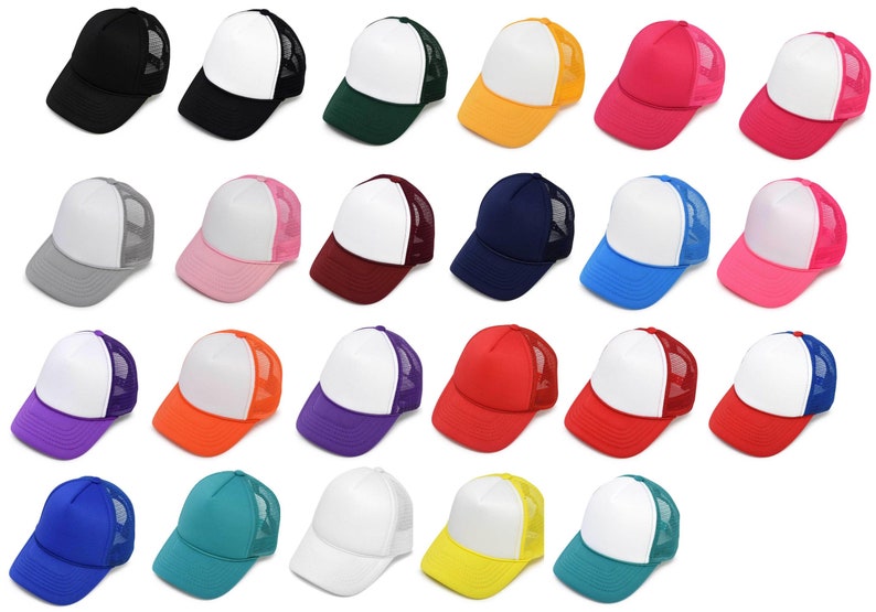 Custom Infant Trucker Hats // Great for Parties // Pictures // Etsy