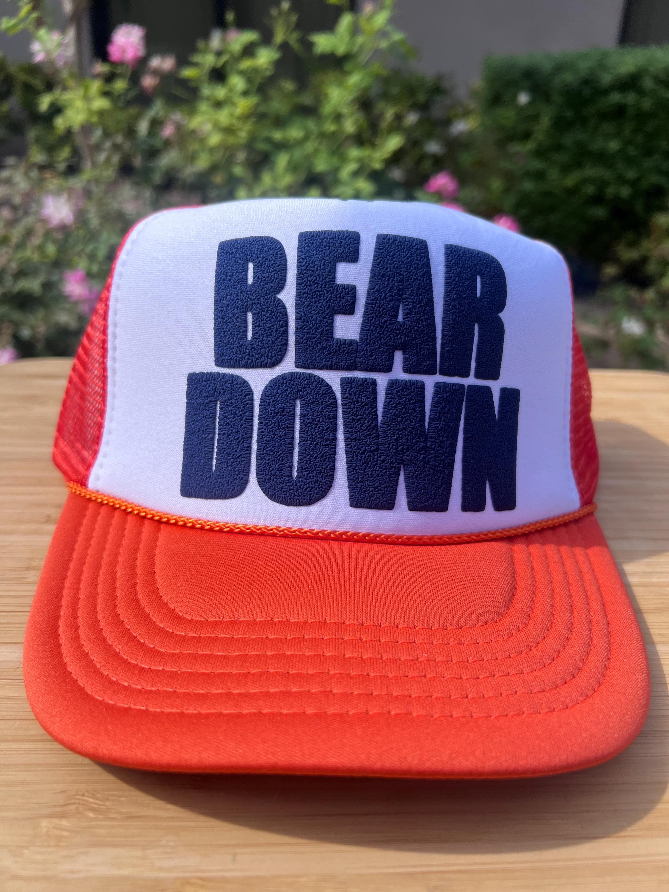 Bear Down Puff Print Unbeatable Quality and Price Bill Murray Inspired Chicago Bears Hat