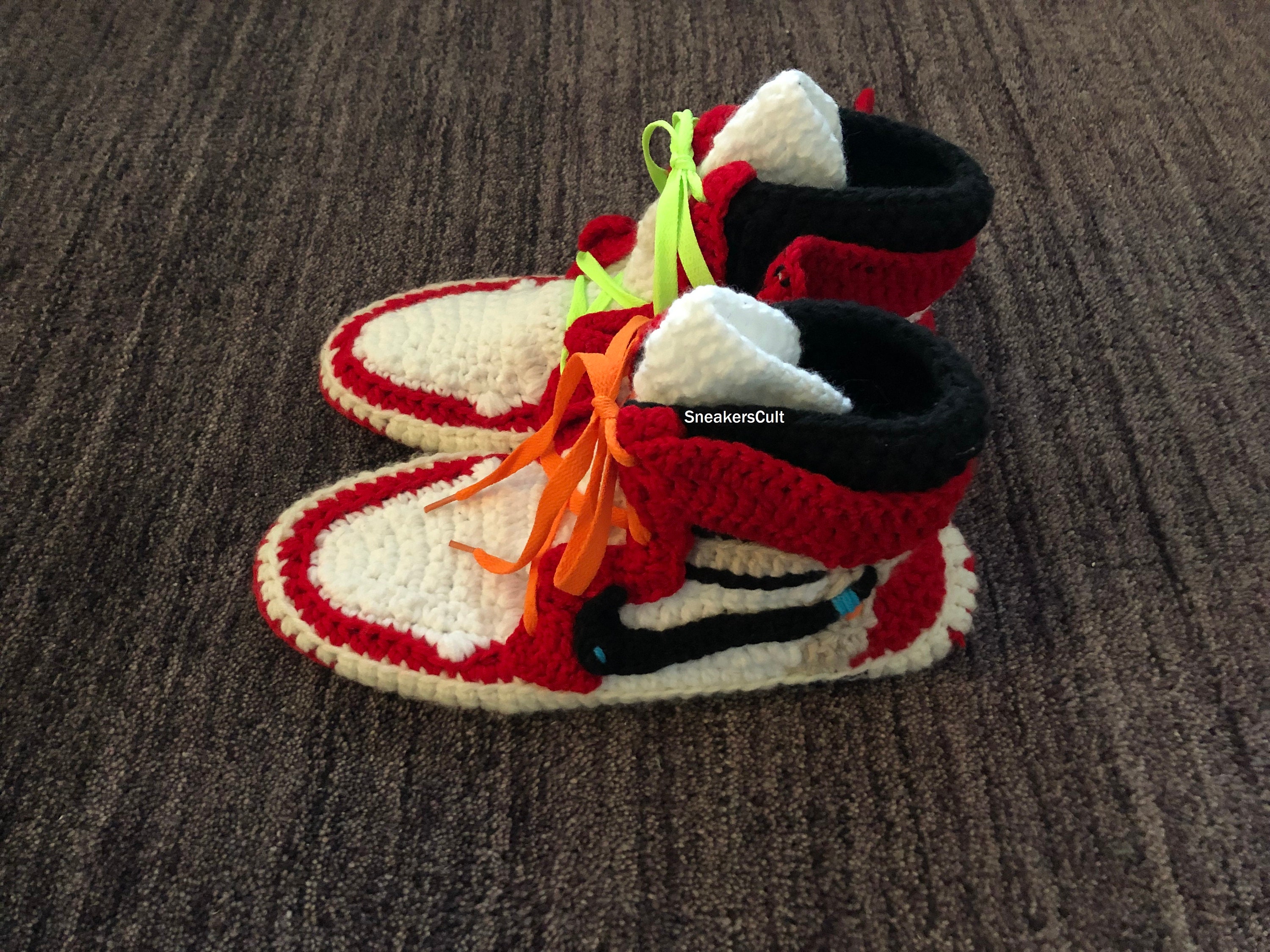 crochet sneakers for adults