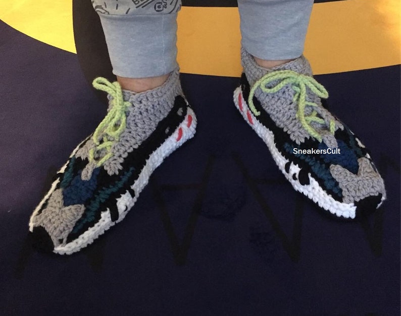 crochet sneakers for adults free pattern