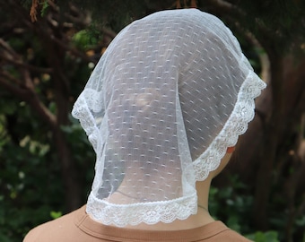 Lightweight Tulle Princess Veil Chapel Cap