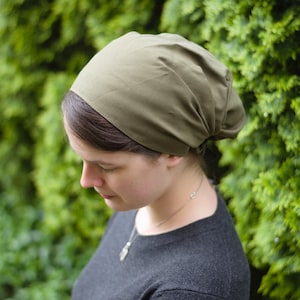 Tencel - Full Coverage Headband//Headwrap//Headcovering//Headscarf - Silver Stitching Co