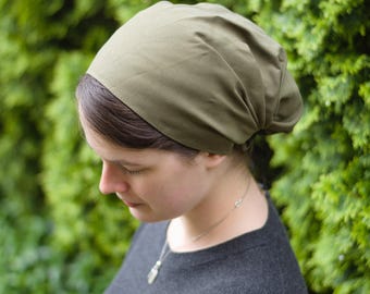 Tencel - Full Coverage Headband//Headwrap//Headcovering//Headscarf - Silver Stitching Co