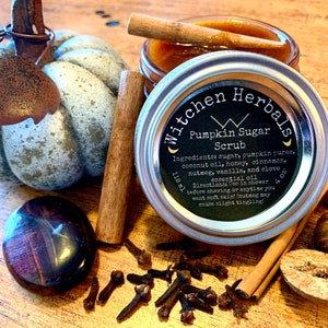 Exfoliante de calabaza y azúcar