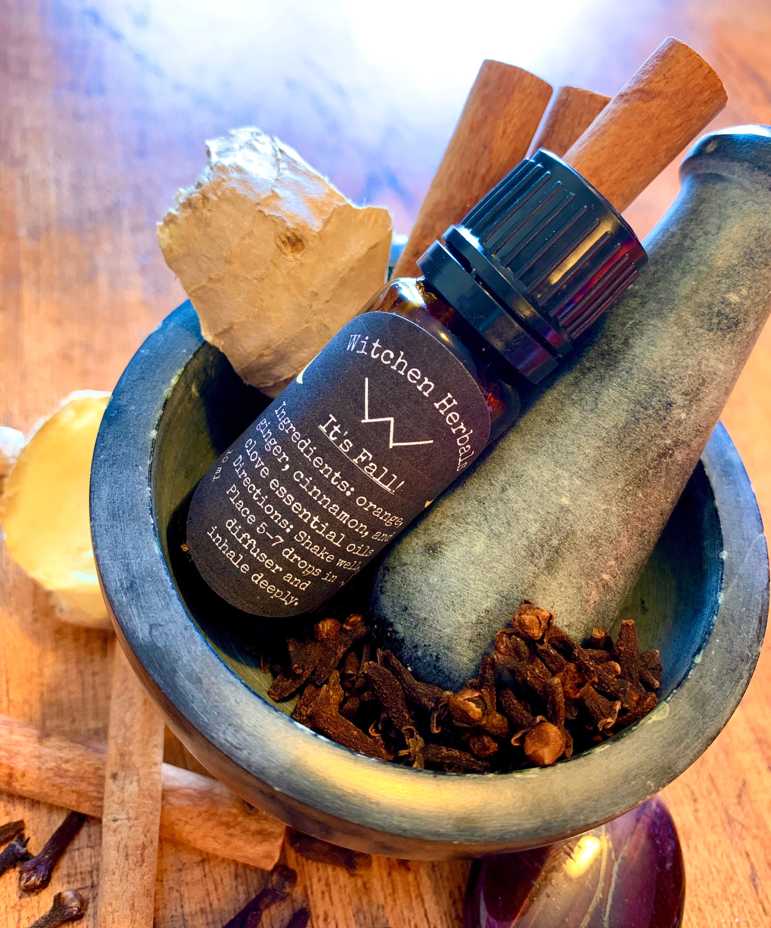 5 Piece Cinnamon Spice Set Etsy