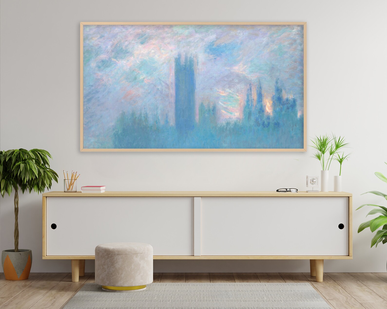 Frame TV Art Painting Samsung Frame TV Art London Etsy