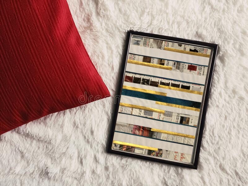 Tableau - Collage et Peinture