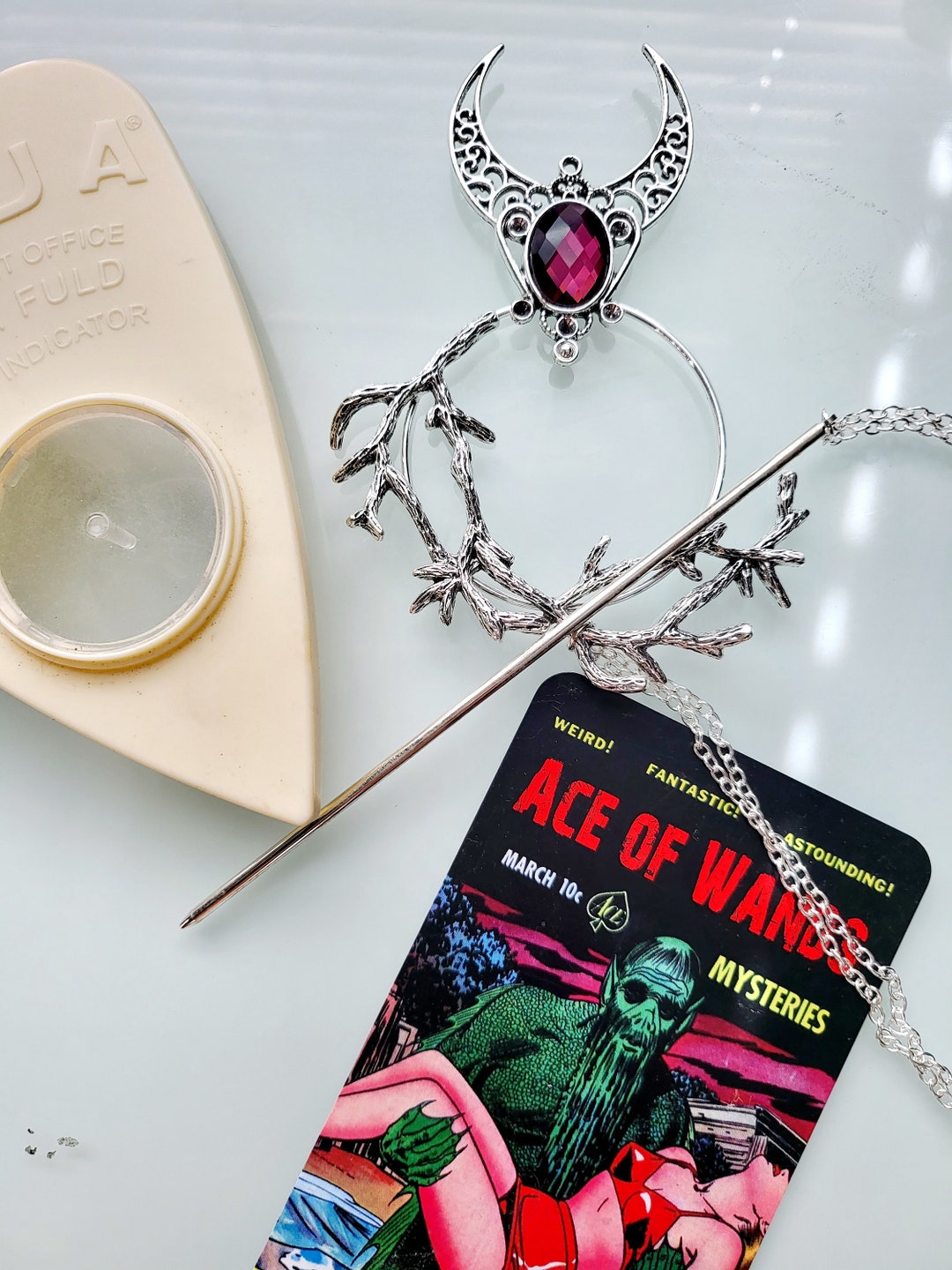 Witch Viking Foe Ruby Witch Hair Accessory Etsy