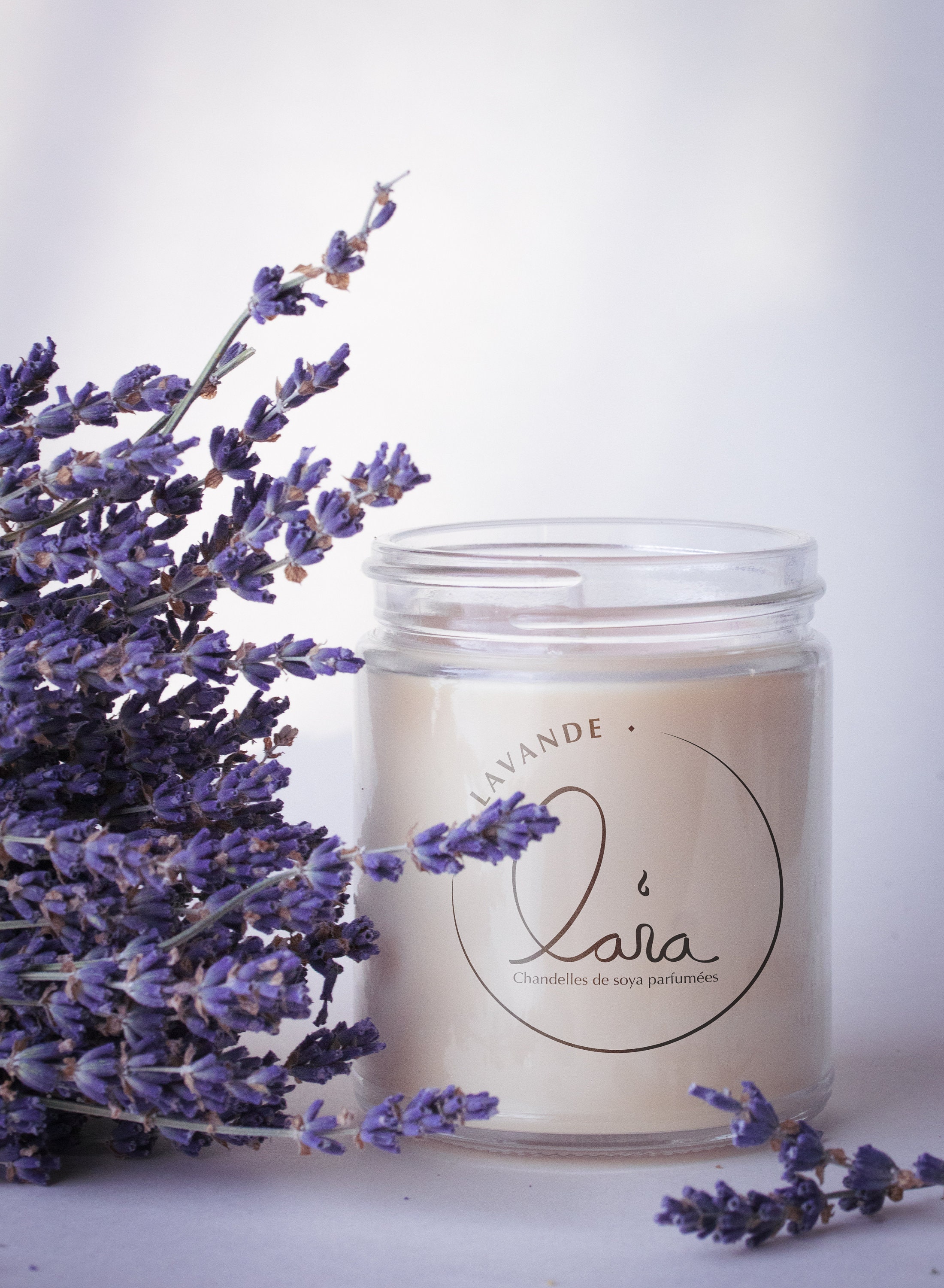 Lavender Scented soy candles Etsy