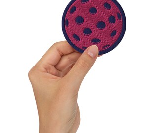 Pickleball Patch - Gestickter Aufnäher