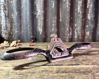 Vintage Metal / EDWARD PRESTON SPOKESHAVE / Carpentry Woodworking Tools Hand Tools Collectors Make Do And Mend Woodworking Gifts Collector