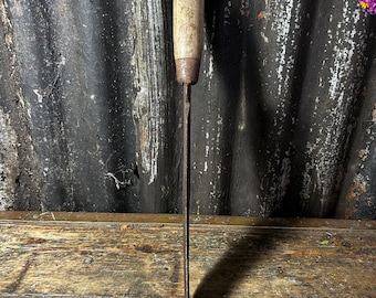 Antique 1920s /  COPPICING BILLHOOK / Brush Handbill Coppicing Tools Hedge Layer Tool Gifts For Small Holders Rustic Farm Decor