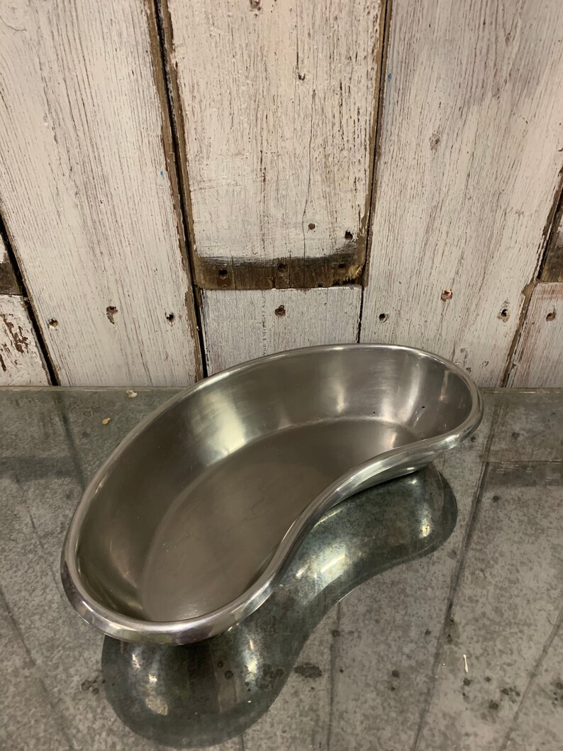 Antique Emesis Bowl DENTIST BOWL old medical equipment reusable repurposed succulents