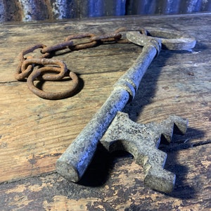 Antique Large 1920s Rare Survivor / LOCKSMITHS TRADE SIGN / Original Untouched Patina Antique Signage Folk Art English Decorative Antiques