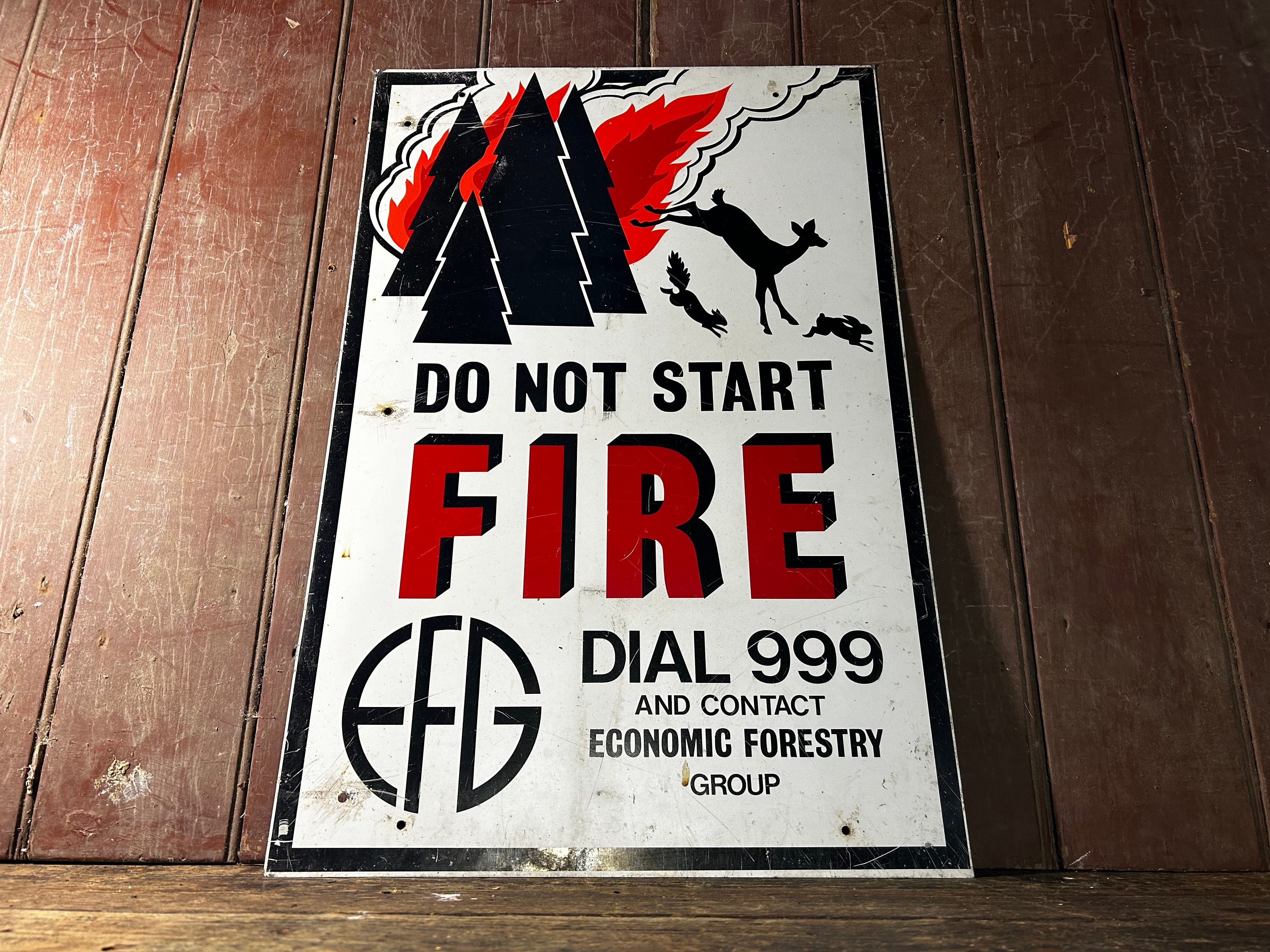 Vintage Forestry Signs - Etsy