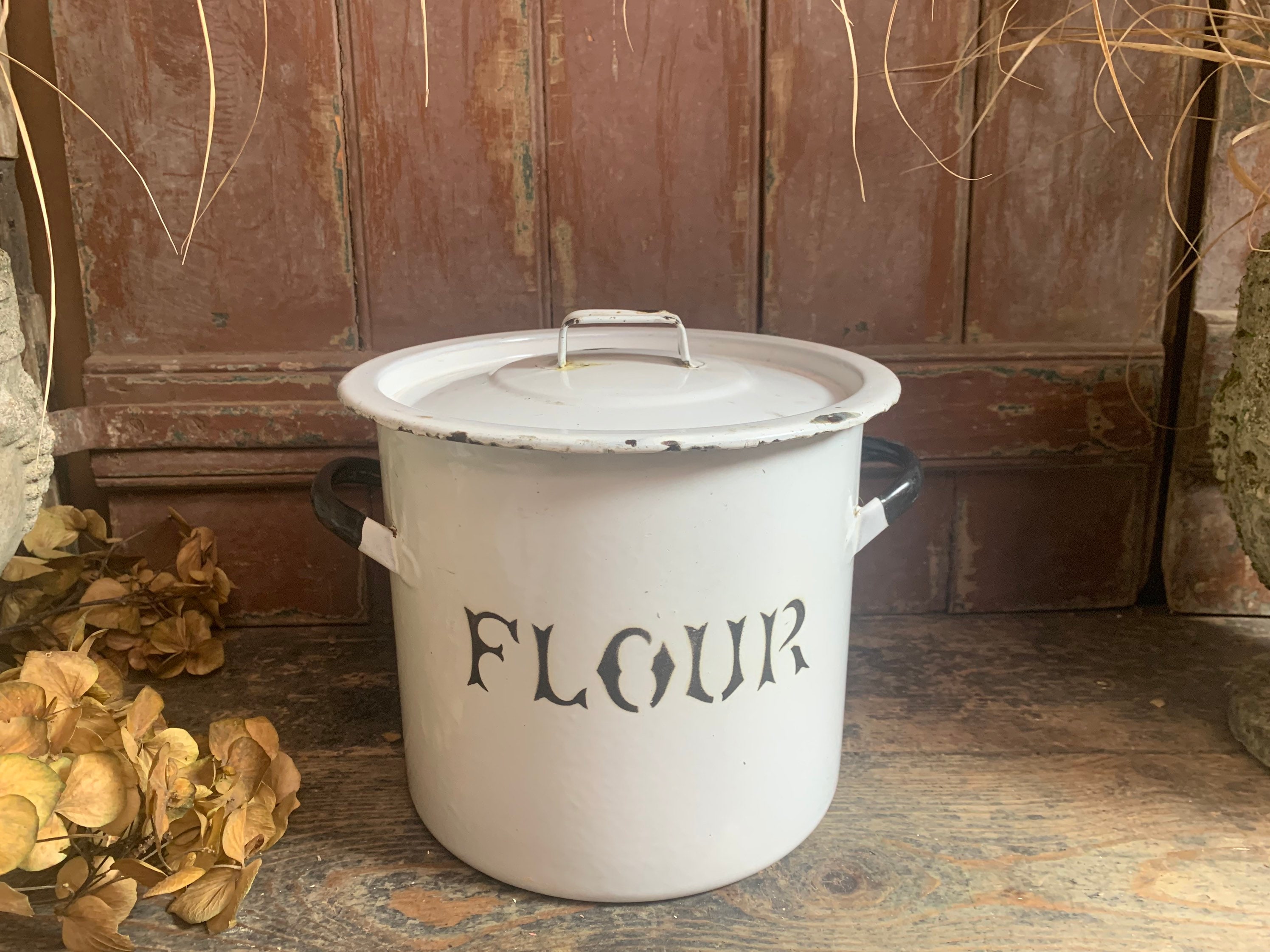 Vintage flour bin - Etsy 日本