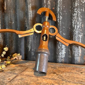 Vintage 1970s Collectable Rare Waiter Size / BOTTLE OPENER CORKSCREW / Wine Opener Vintage Wine Gifts Restaurant Decor Home Bar Accessories