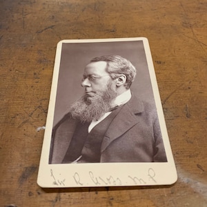 Viktorianische Carte De Visite Kabinett Karte