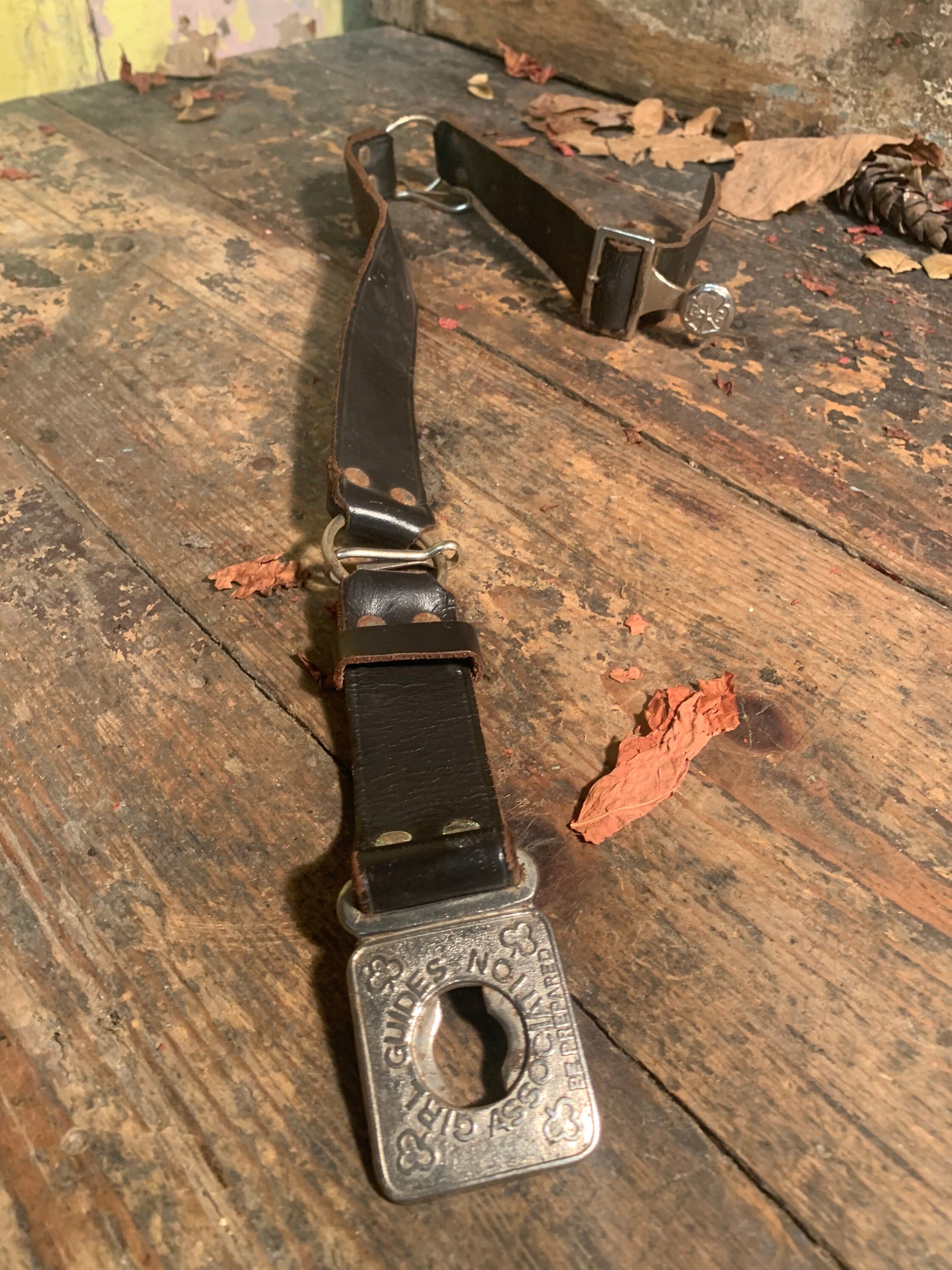 Vintage 1960s Childs / GIRL GUIDES BELT / Brownies Belt Girl Etsy