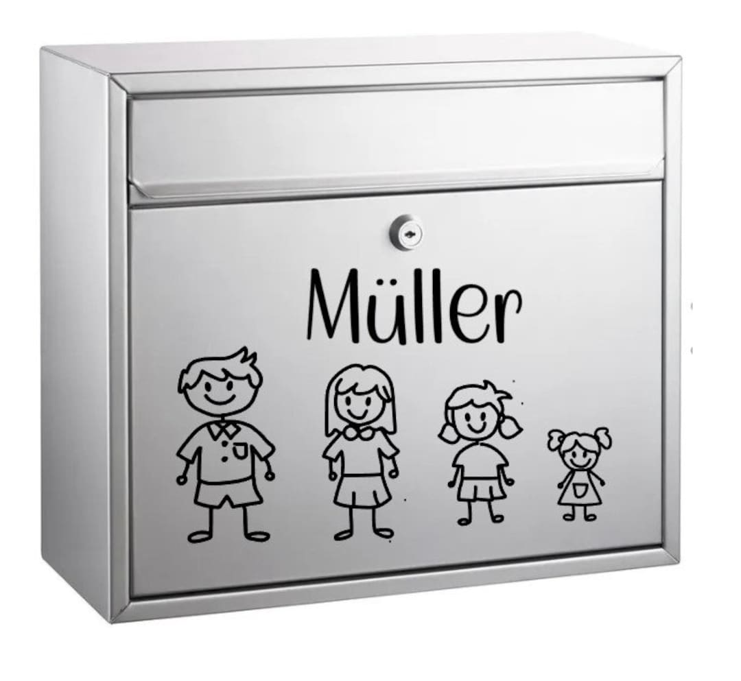 Posthorn Aufkleber Inklusive Schriftzug Postkasten Briefkasten Aufkleber 163 81437516