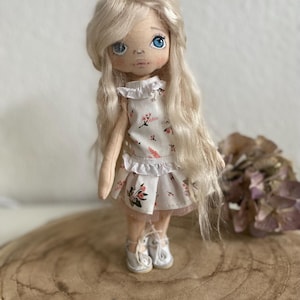 Rag doll for girls gift for birthday gift idea doll artist doll