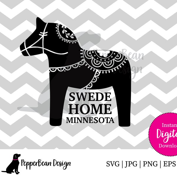 Swede Home Minnesota SVG File