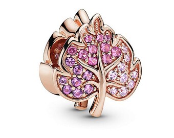 charm foglia pandora charm foglia pandora